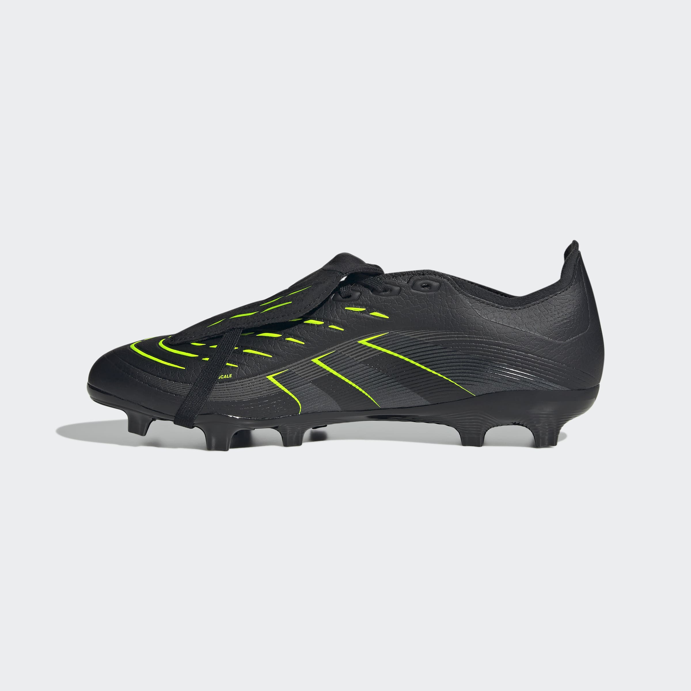 Adidas Predator League FT FG/MG Preta/Verde Adidas 