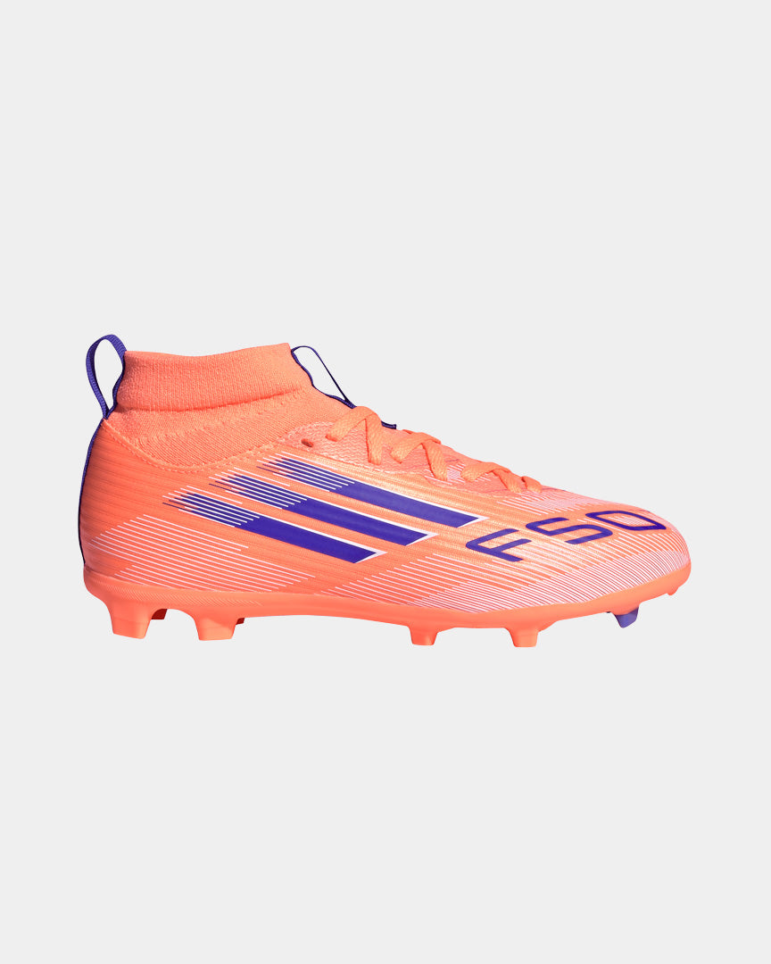 Adidas F50 League FG/MG MID J Laranja  JI3548