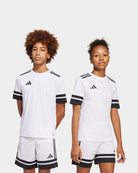 Adidas T-shirt de Treino Squa 25 J Branco/Preto JJ0057