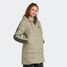 Adidas Blusão Comprido 3S Verde/Preto Adidas 