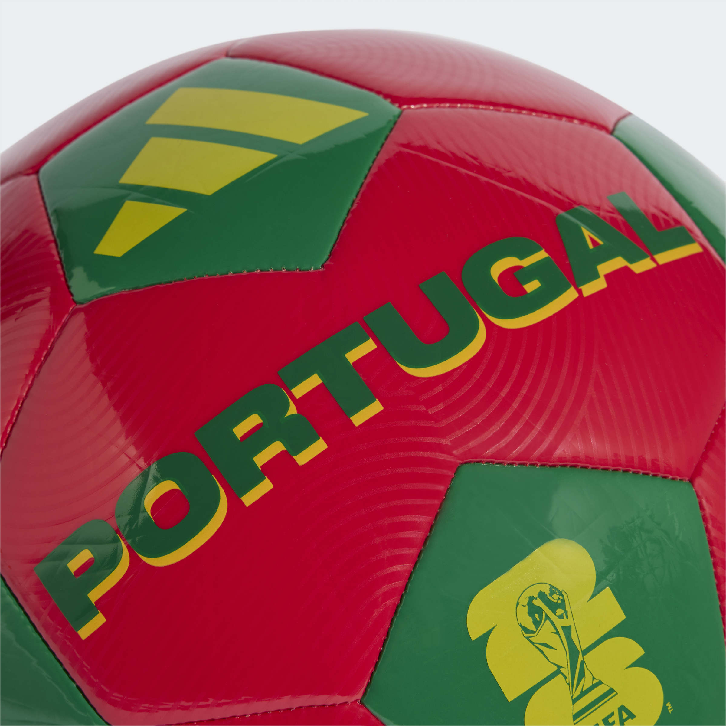 Bola Adidas FPF Portugal Vermelha/Verde Adidas 