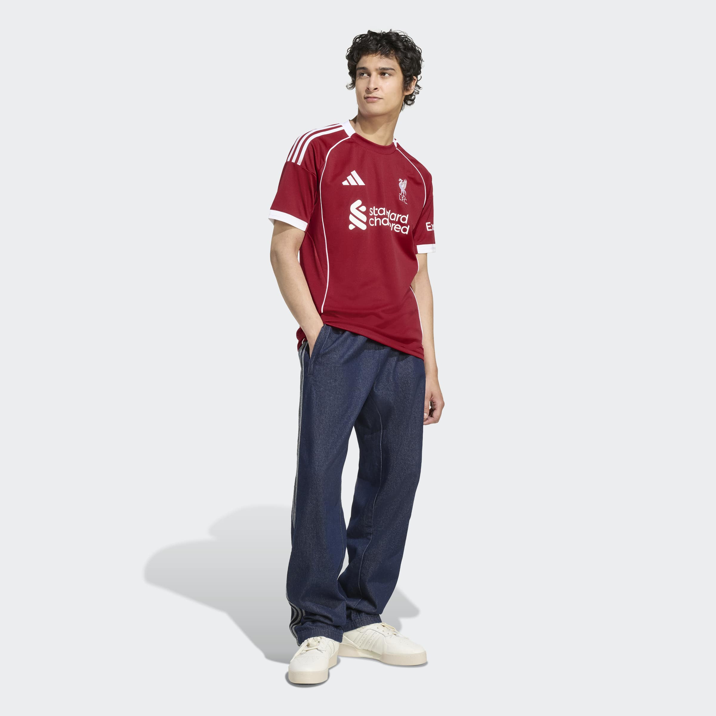 Adidas 1ªCamisola Liverpool FC 25/26 Vermelho Adidas 