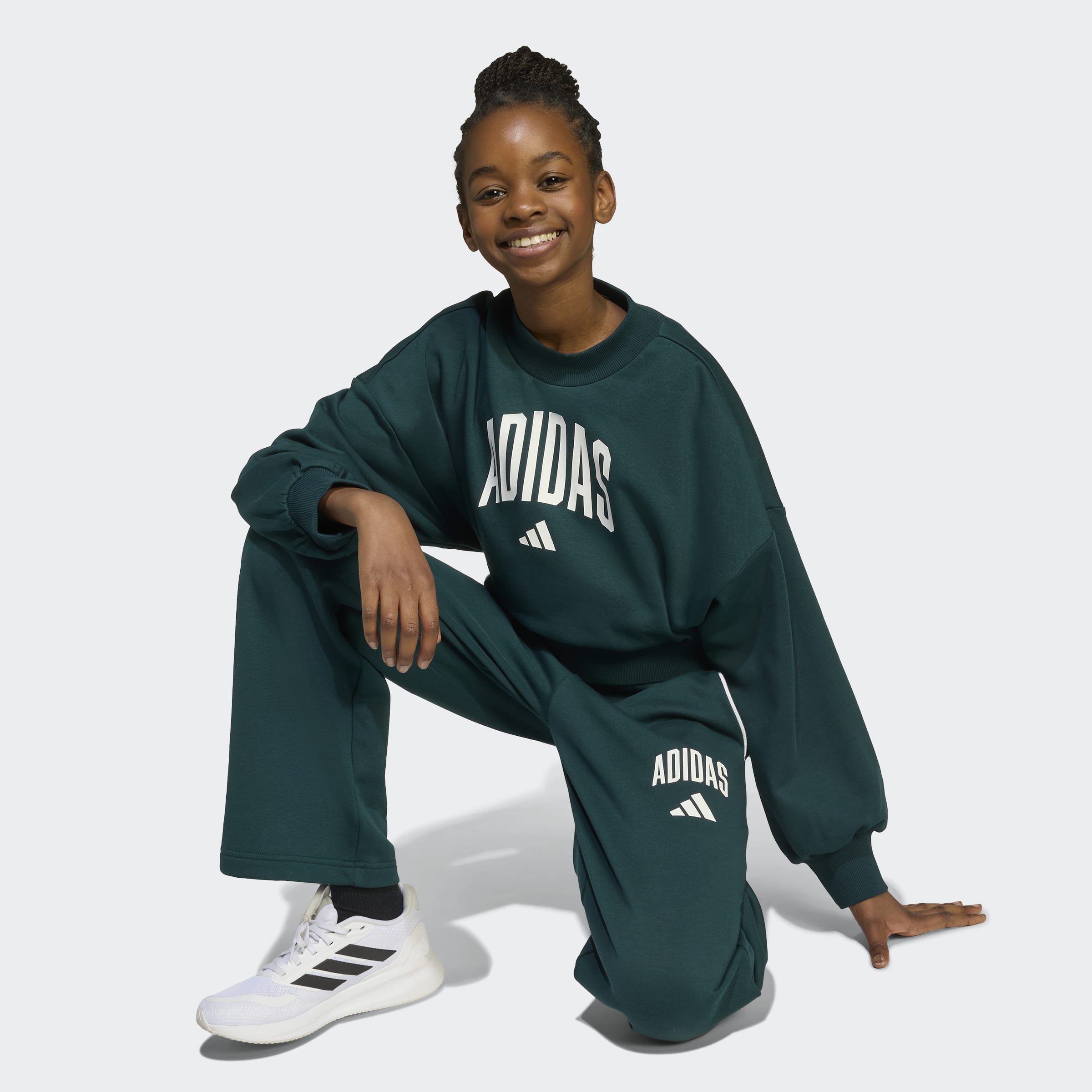 Adidas Camisola Essential Collegiate J Verde Adidas 