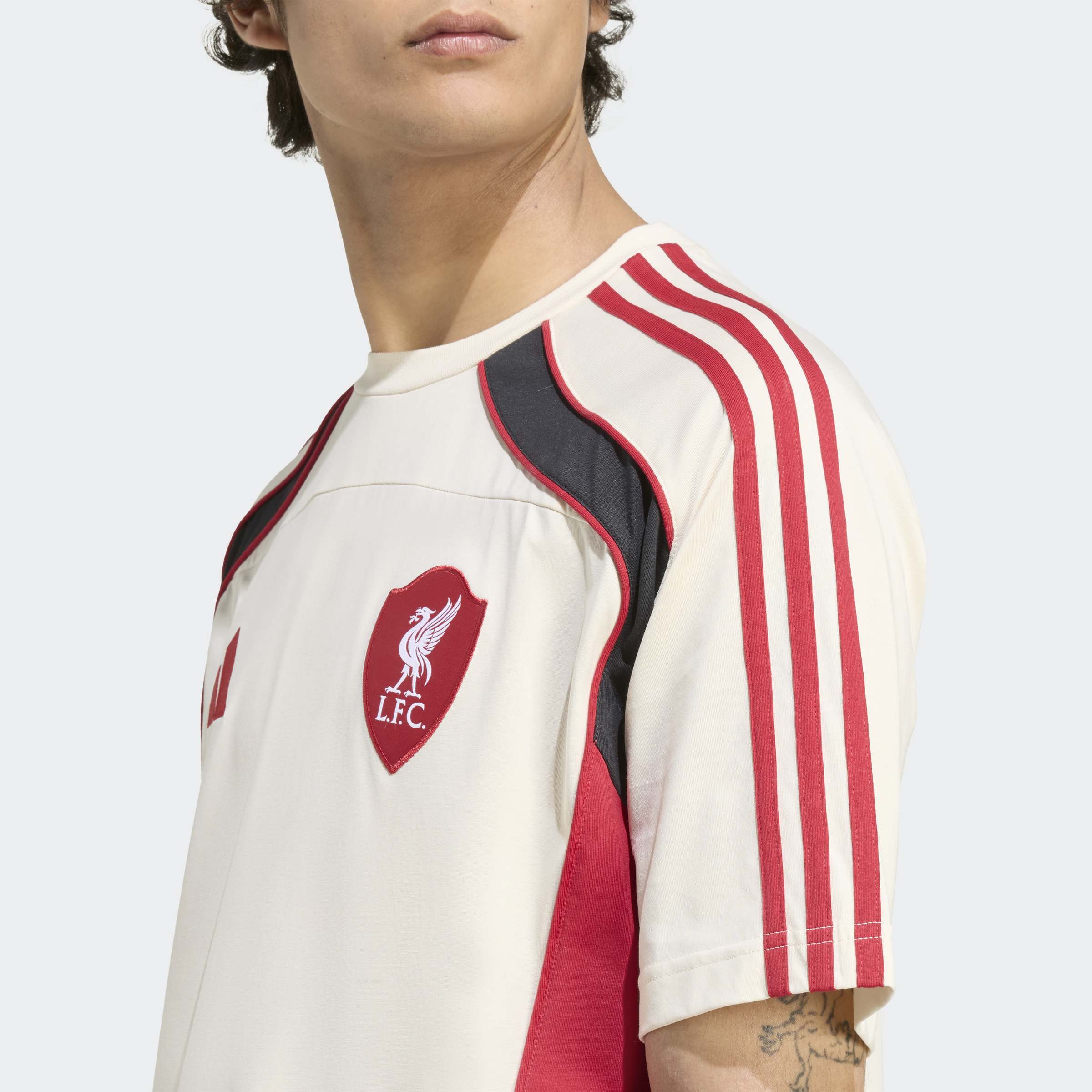 Adidas T-shirt Liverpool FC Bege/Vermelho Adidas 