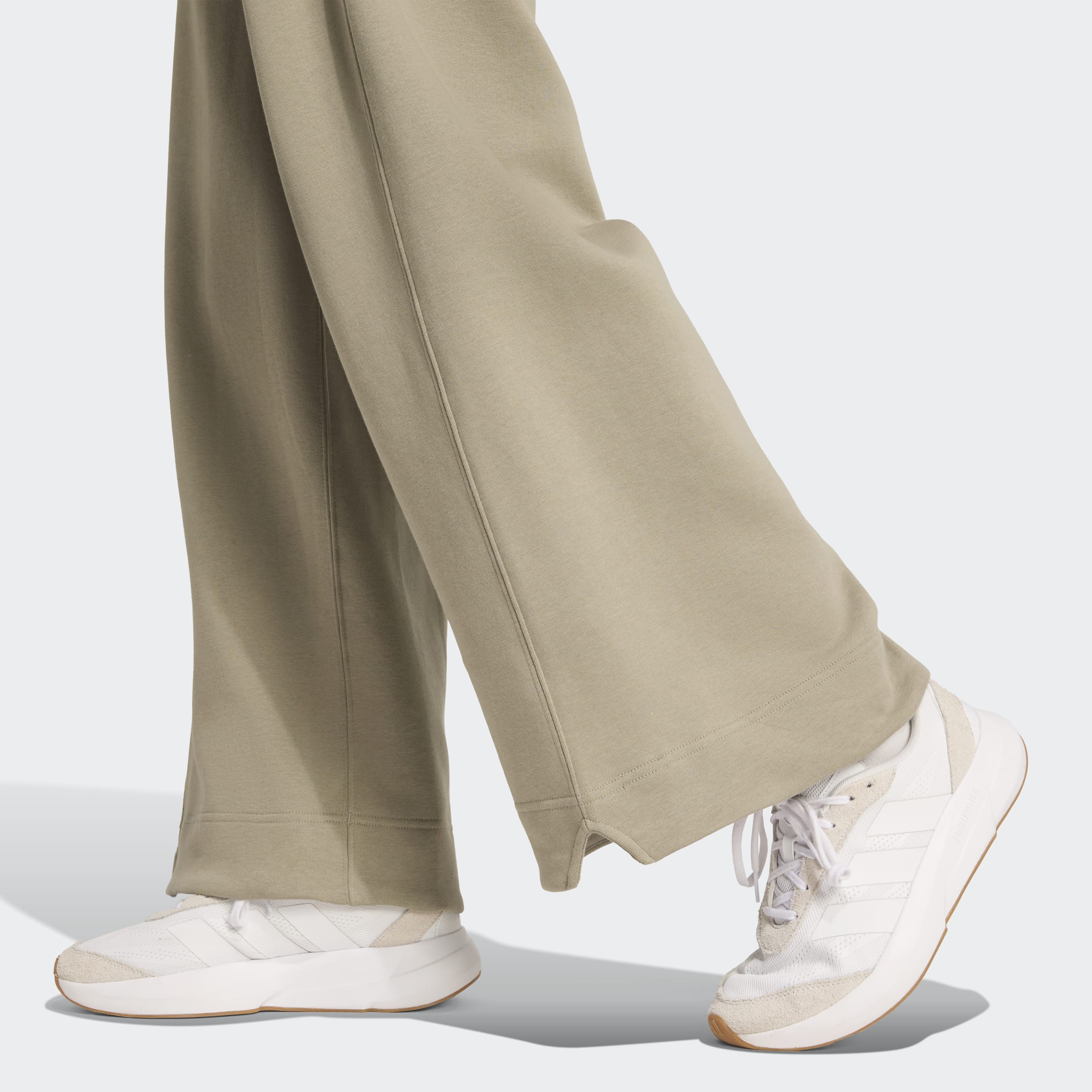 Adidas Calças Largas Cardadas All Szn Verde Adidas 