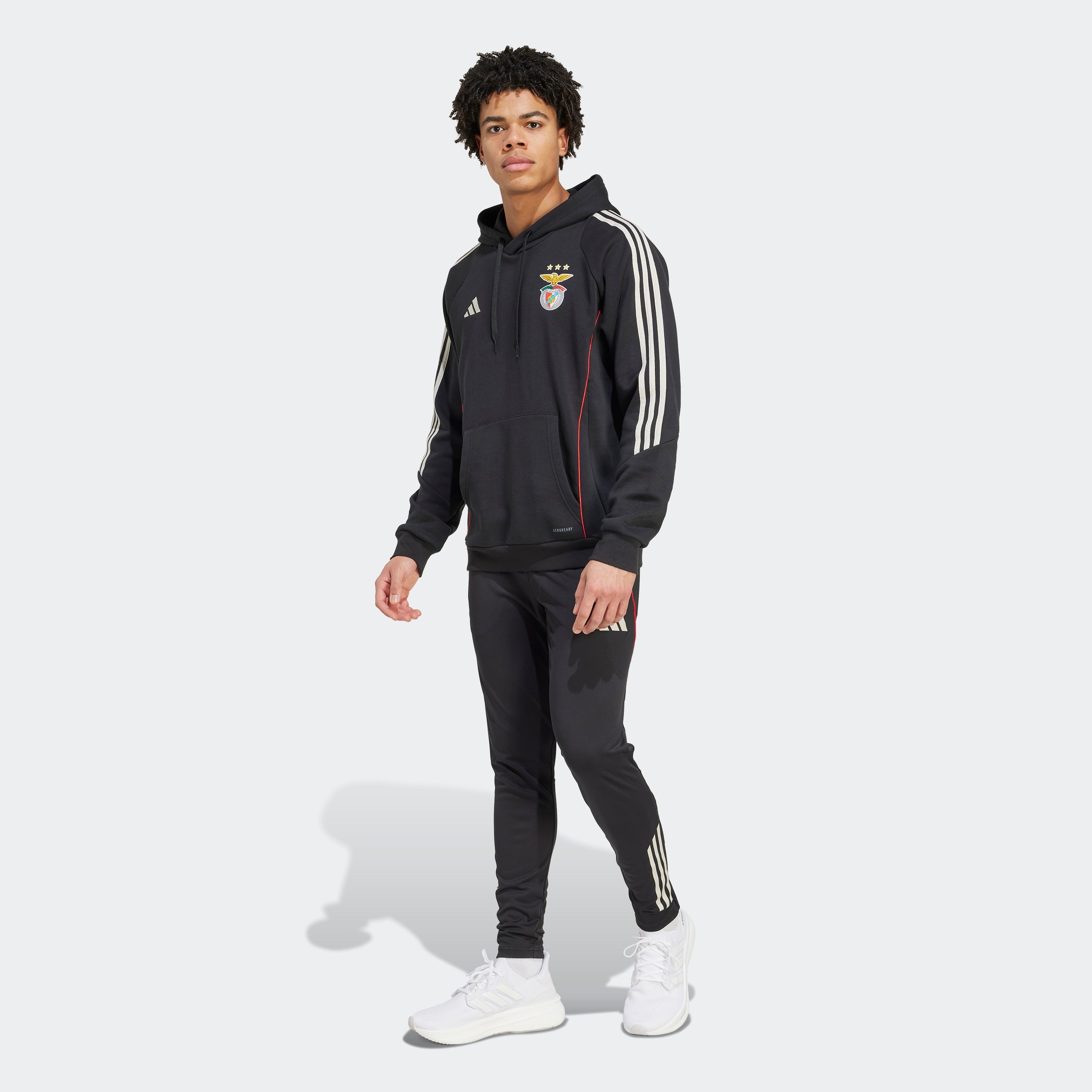 Adidas Camisola com Capuz SL Benfica Preta Adidas 