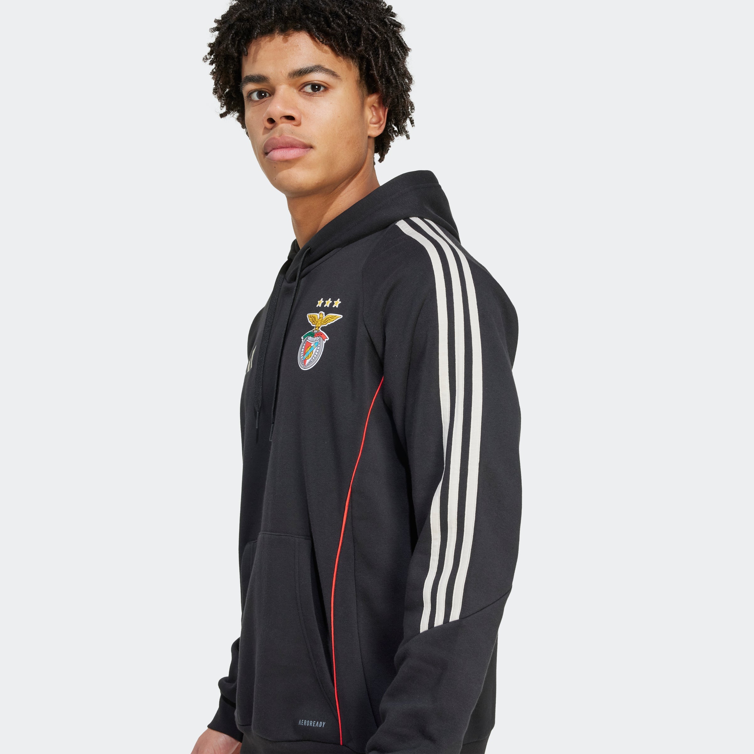 Adidas Camisola com Capuz SL Benfica Preta Adidas 