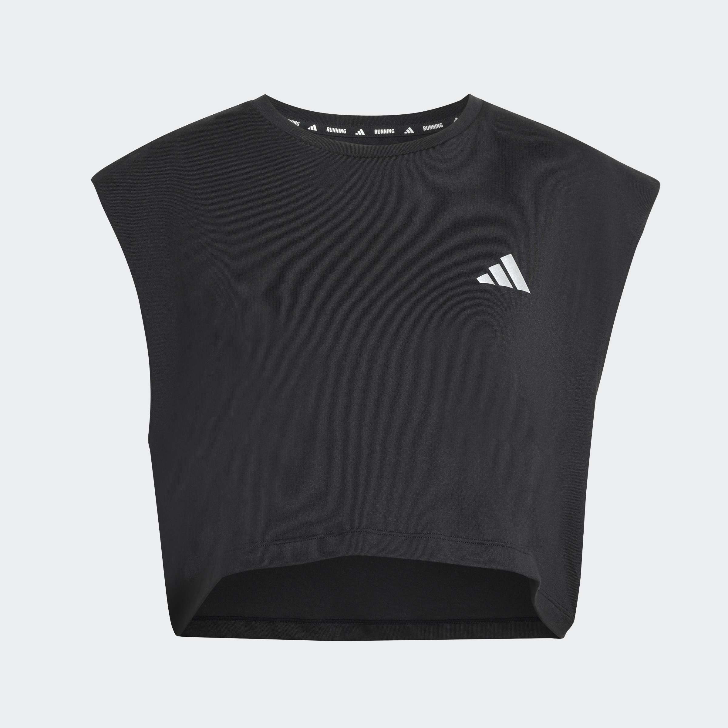 T-shirt Mulher Adidas Run Essential Preta Adidas 