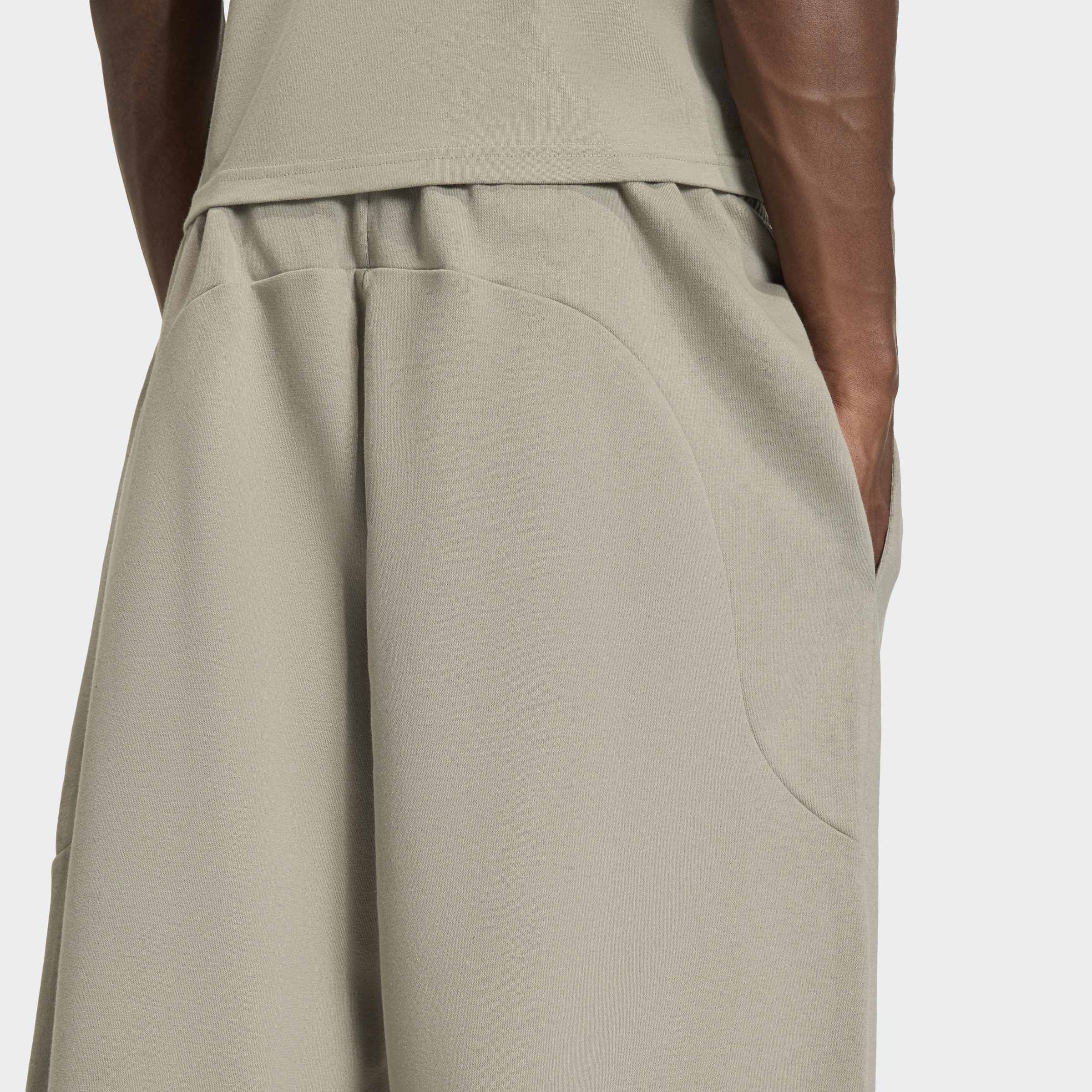 Calças Homem Adidas Collegiate Cardadas Verdes Adidas 