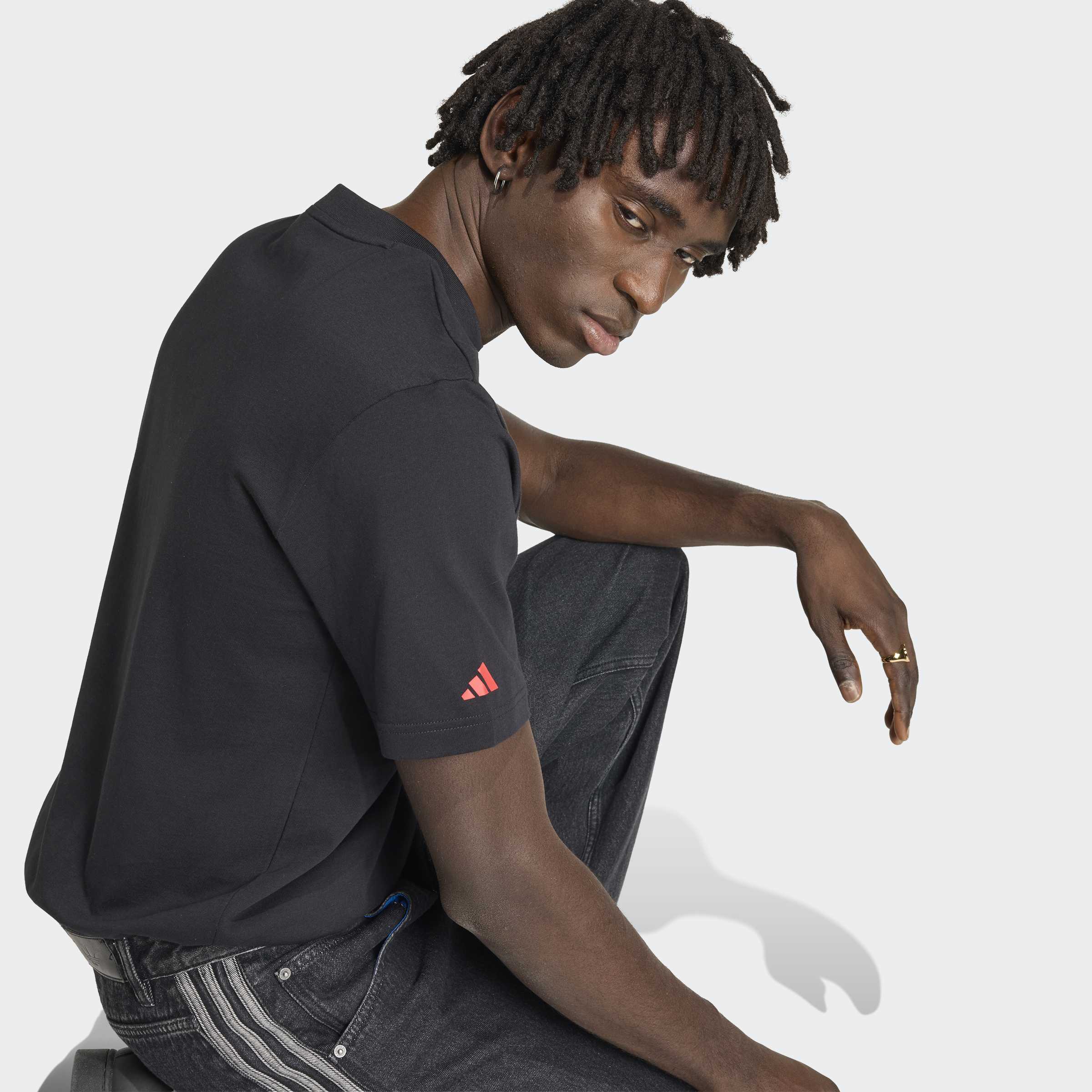 Adidas T-shirt Manchester United Preta Adidas 