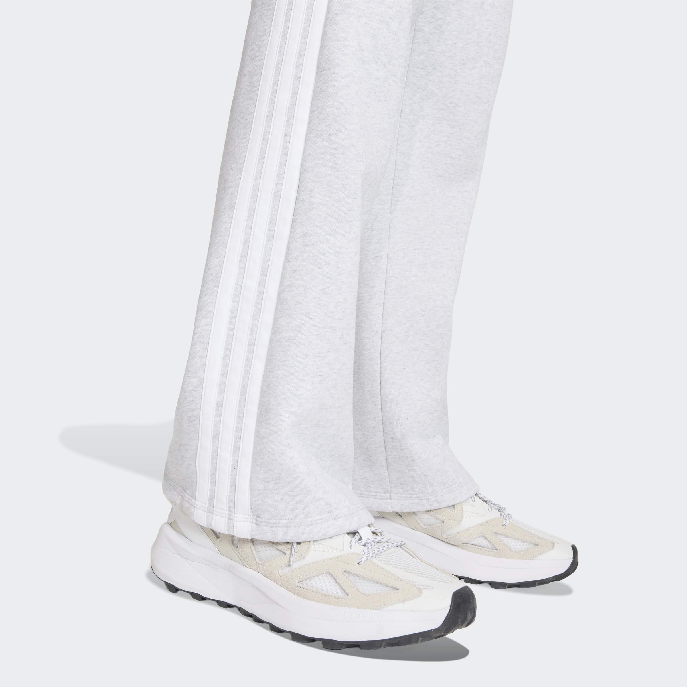 Adidas Calça Cardada W 3S Cinza Adidas 