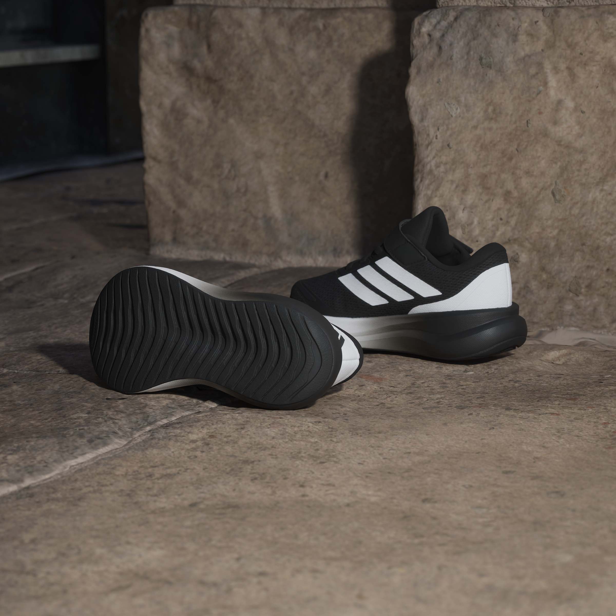 Sapatilhas Criança Adidas Runfalcon 6 EL C Preto/Branco Adidas 