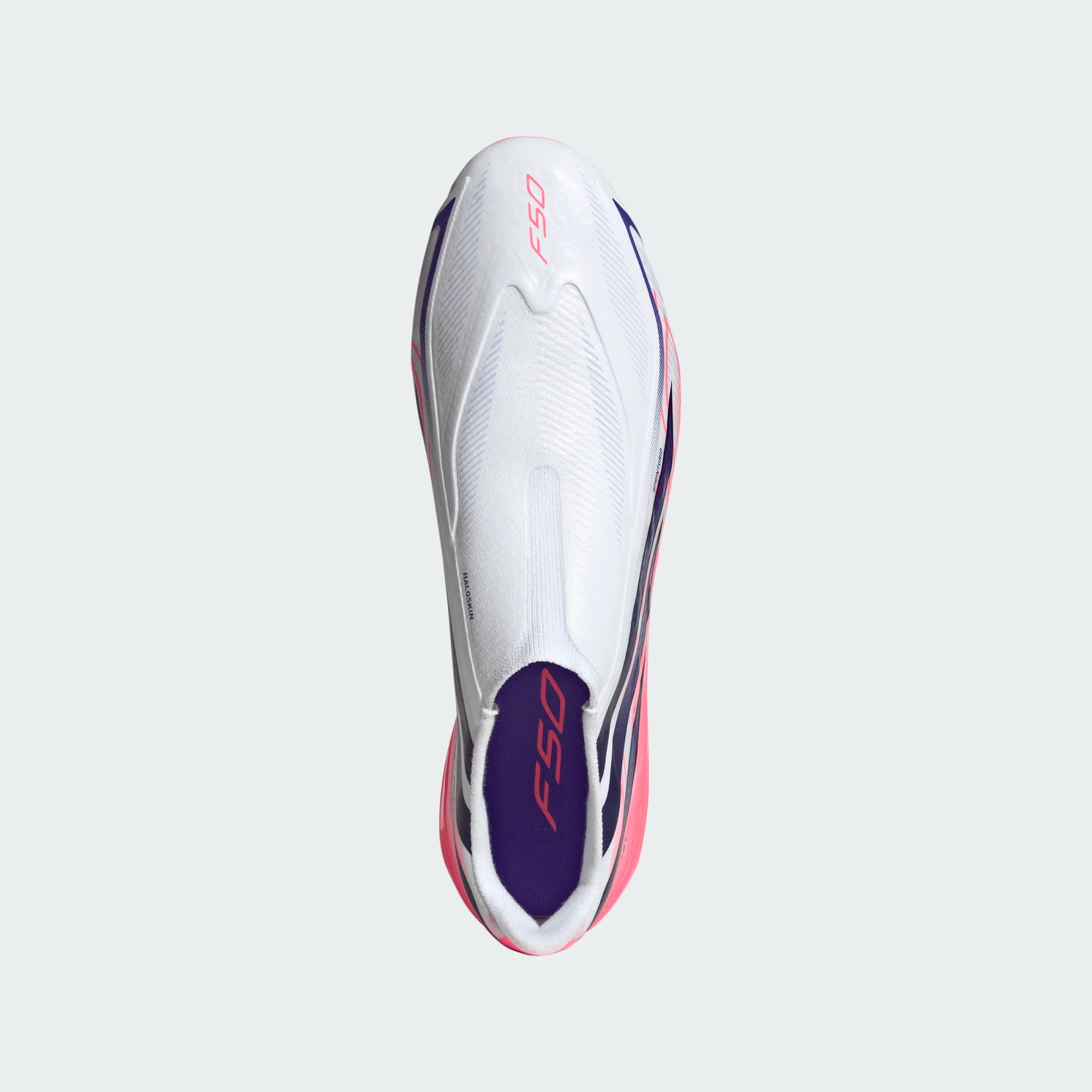 Chuteiras Adidas F50 Hyperfast League LL FG Branca/Rosa Adidas 