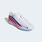 Sapatilhas Futsal Adidas F50 Hyperfast Club IN Júnior Branca/Rosa Adidas 