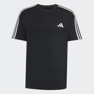 T-Shirt Adidas Homem Essentials 3-Stripes Preta Adidas 