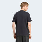 T-Shirt Adidas Homem Essentials 3-Stripes Preta Adidas 