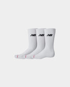 New Balance Meias Crew 3P Branco LAS51293WT