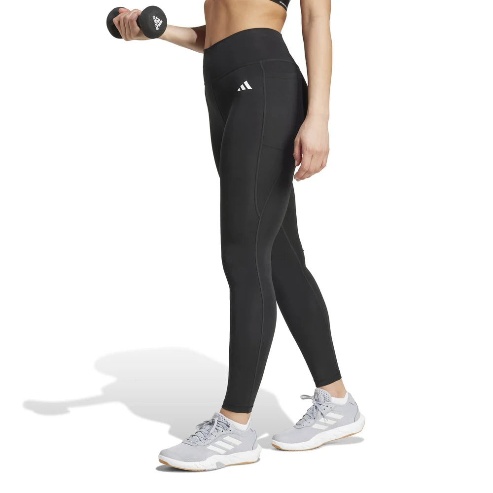 Leggings de Mulher Adidas Optime Essentials Pretas Adidas 