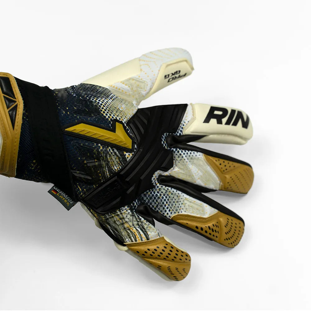 Luvas Rinat Fiera Pro Preto/Dourado Rinat 