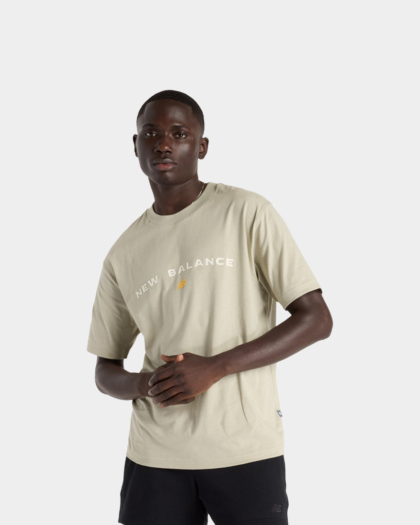 New Balance T-Shirt Reimagined Verde MT51506OVN