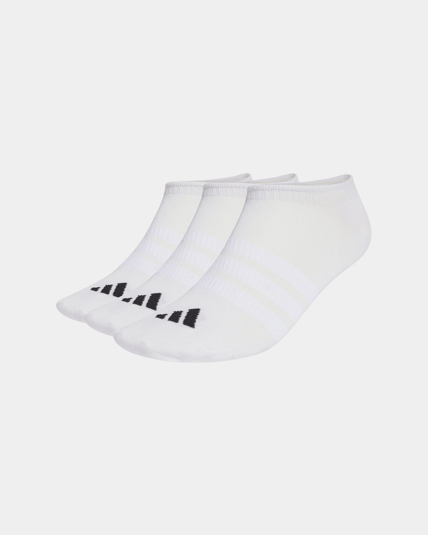 Meias Invisíveis Adidas 3P Brancas Adidas 