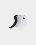 Meias Leves Adidas Até o Tornozelo 3P Multicor
