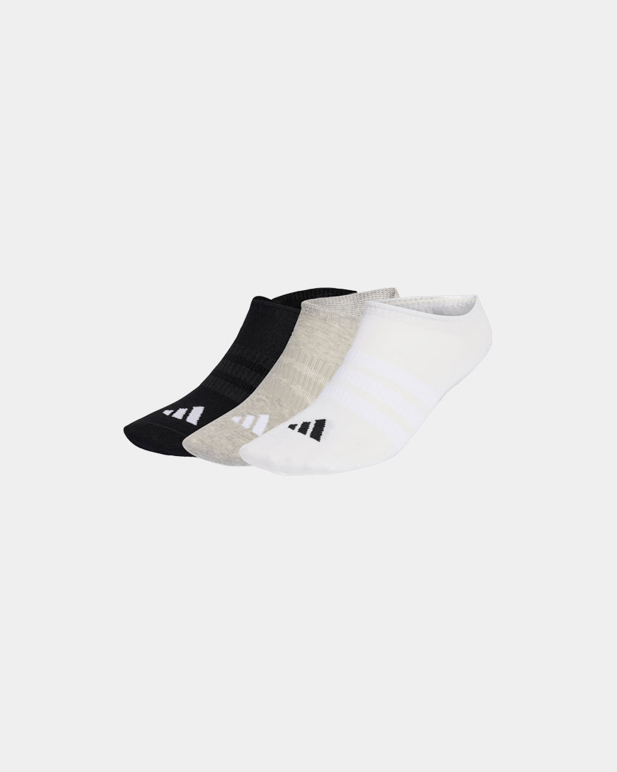 Meias Leves Invisíveis Adidas 3P Multicor Adidas 