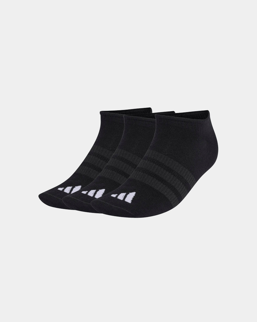 Meias Leves Invisíveis Adidas 3P Pretas Adidas 