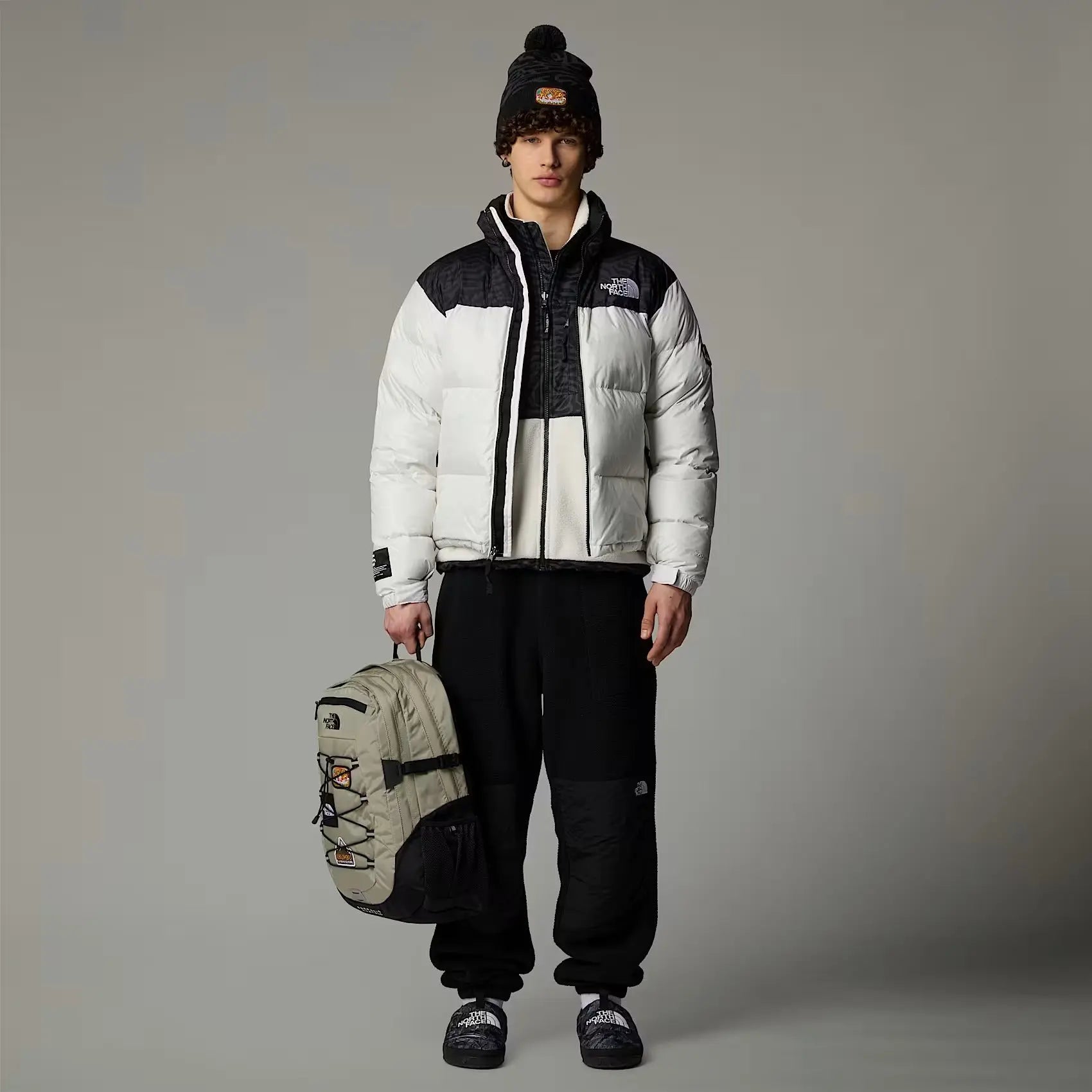 The North Face Casaco Retro Nuptse 1996 Branco The North Face 