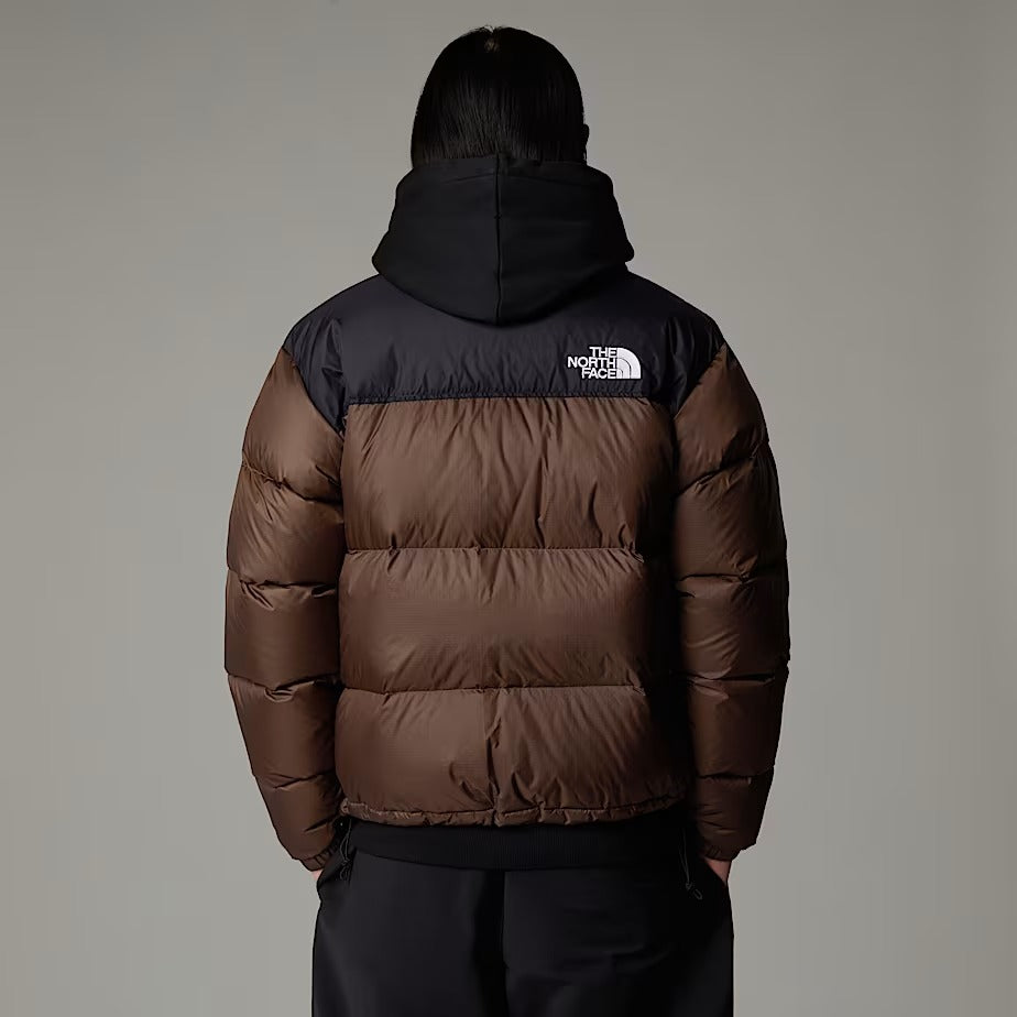 The North Face Blusão Retro Nuptse 1996 Castanho The North Face 