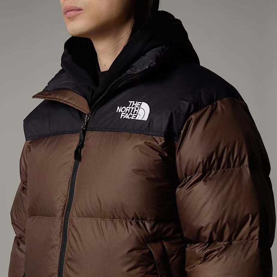 The North Face Blusão Retro Nuptse 1996 Castanho The North Face 