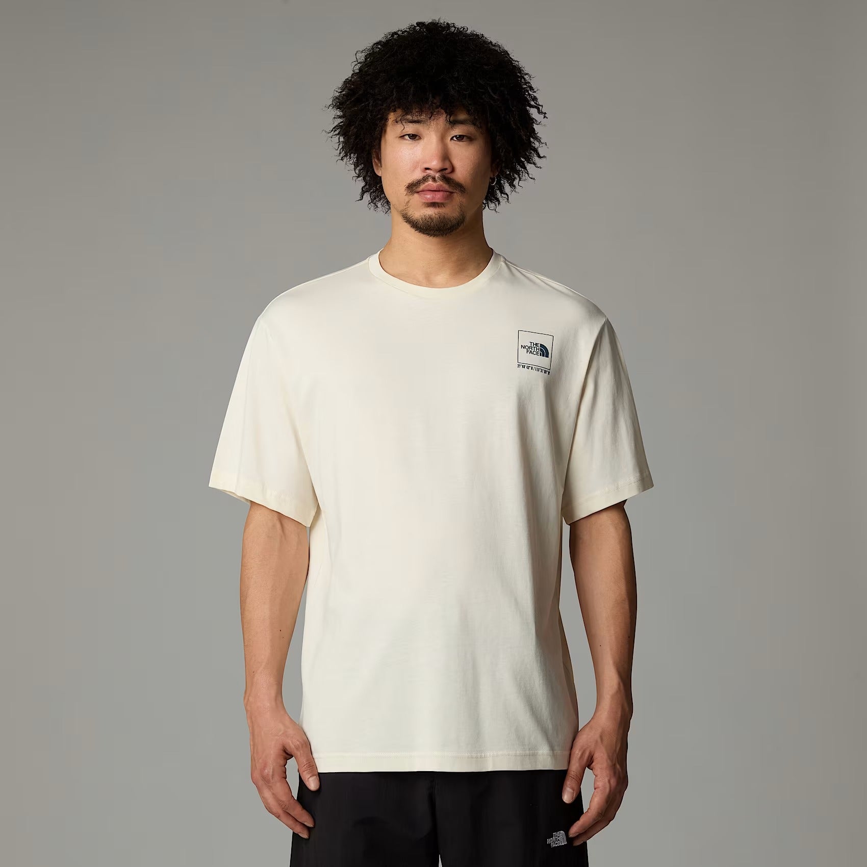 The North Face T-Shirt Topographic Branca The North Face 