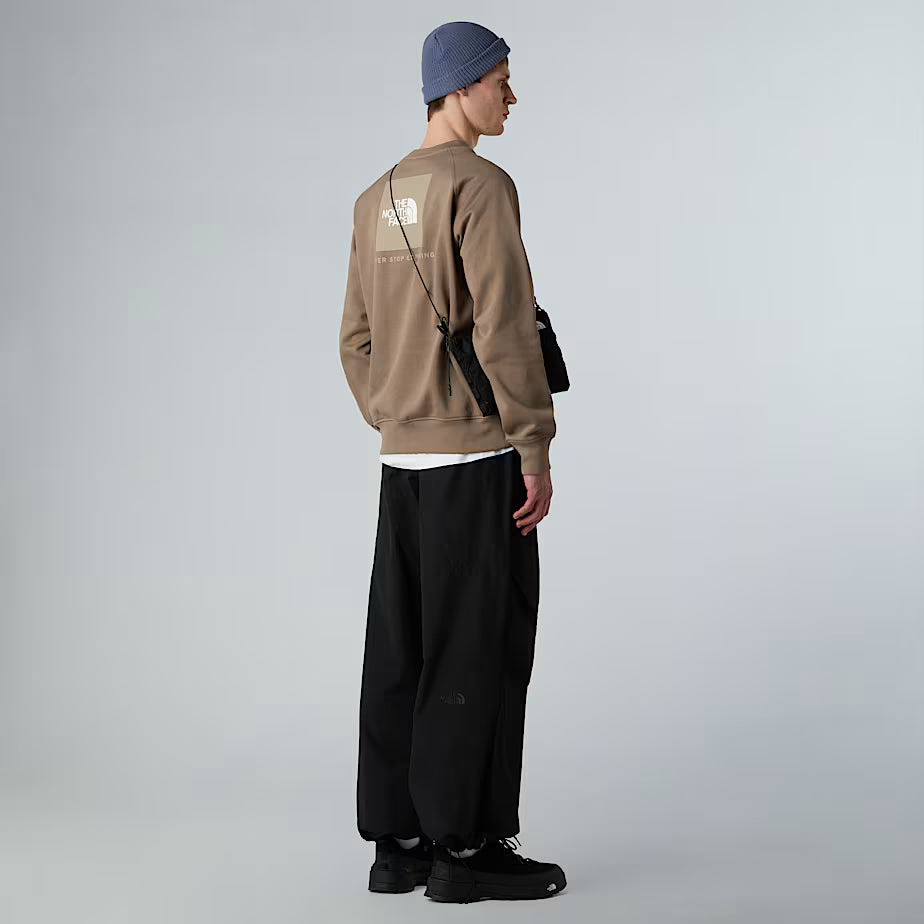 The North Face Camisola Rag Box Crew Castanho The North Face 