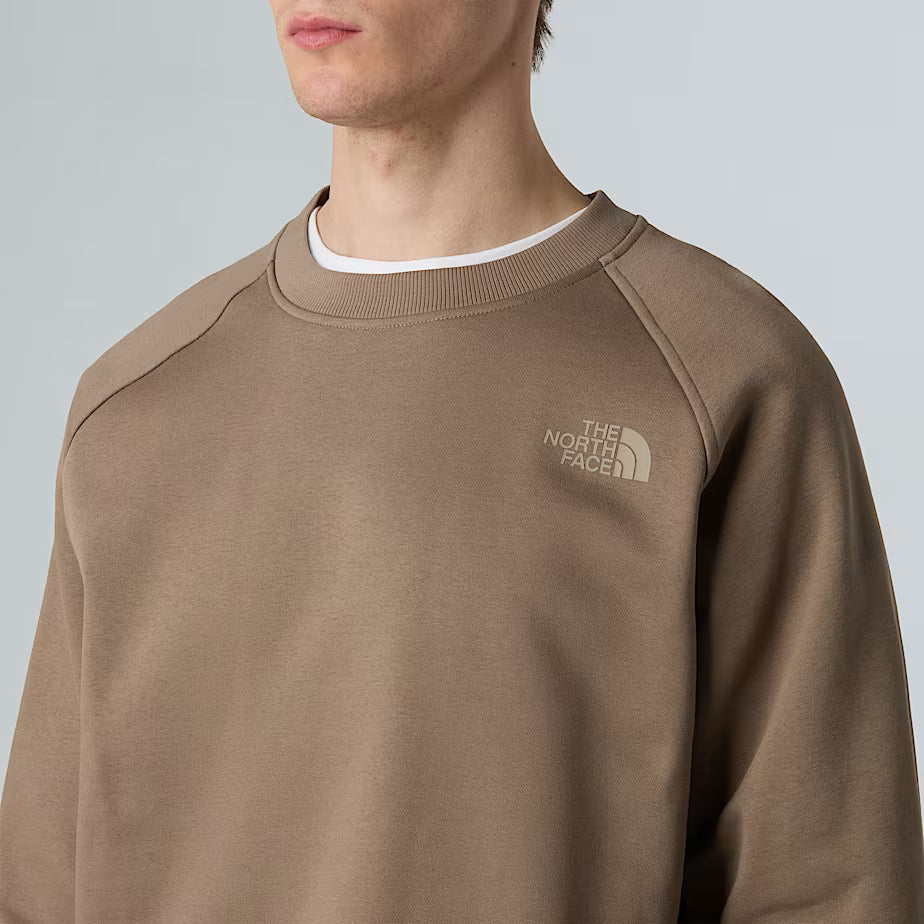 The North Face Camisola Rag Box Crew Castanho The North Face 