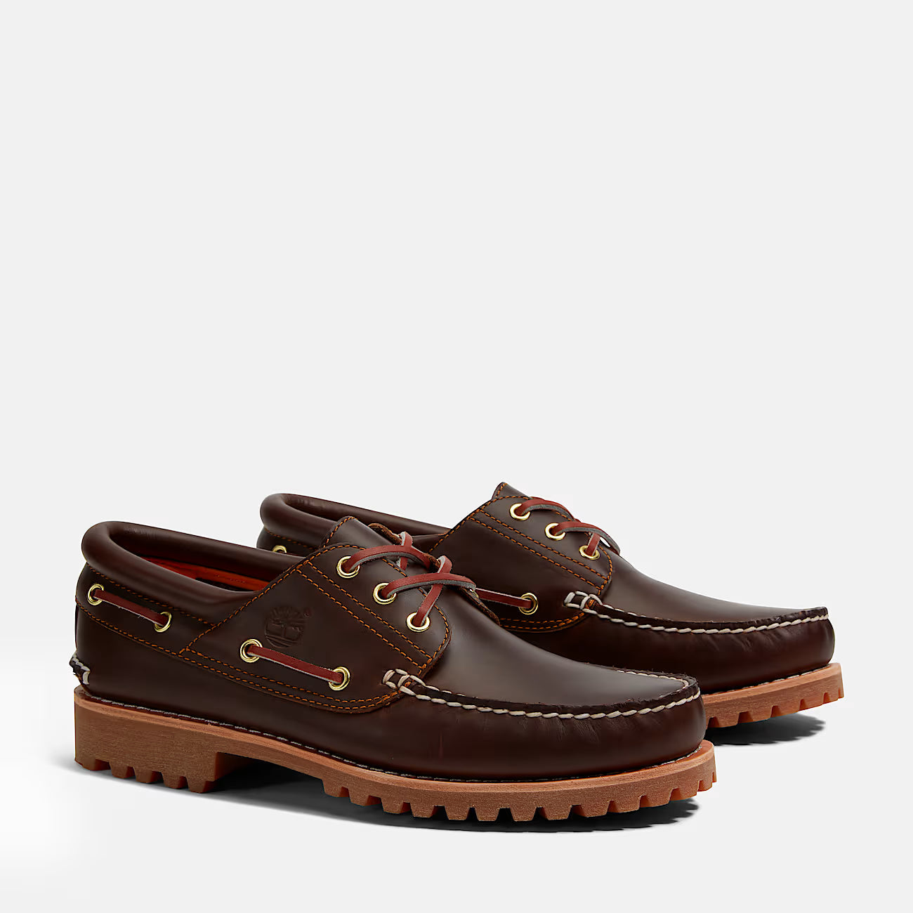 Sapatos Homem Timberland Authentic Vela Castanho Timberland 
