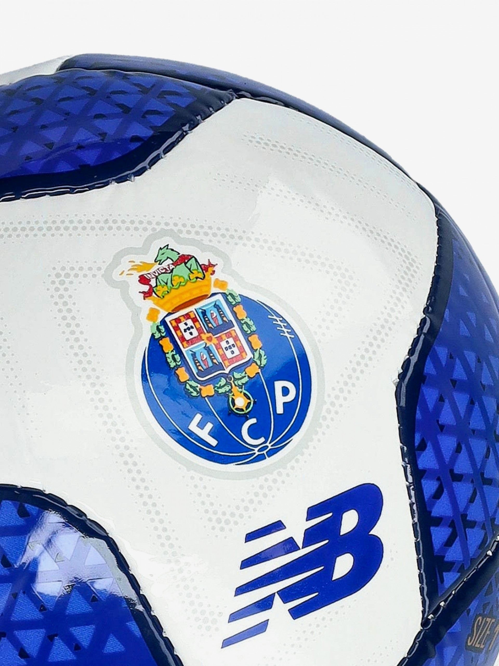 Mini Bola New Balance FC Porto Branco/Azul New Balance 