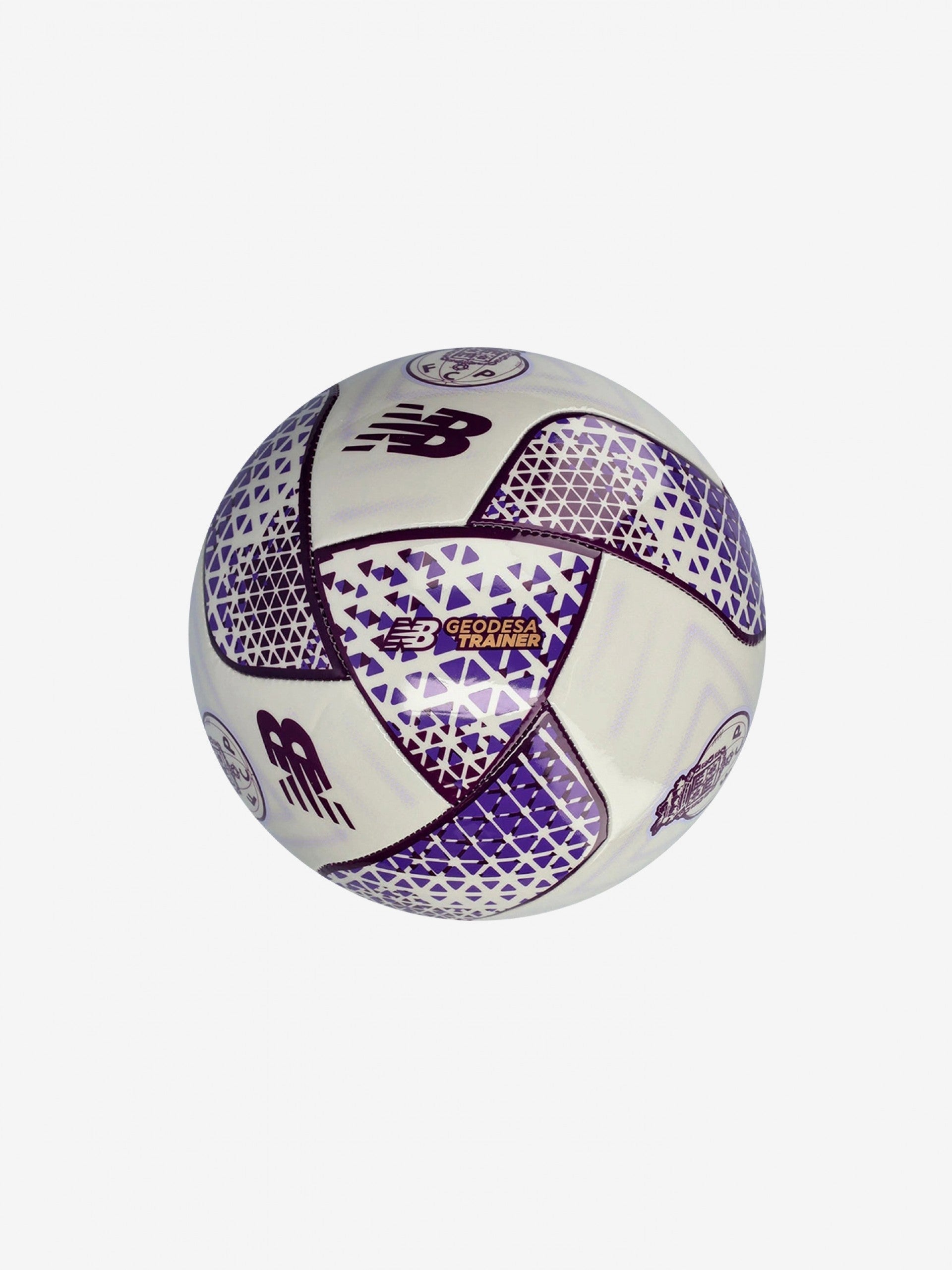 Mini Bola New Balance FC Porto Branco/Roxo New Balance 