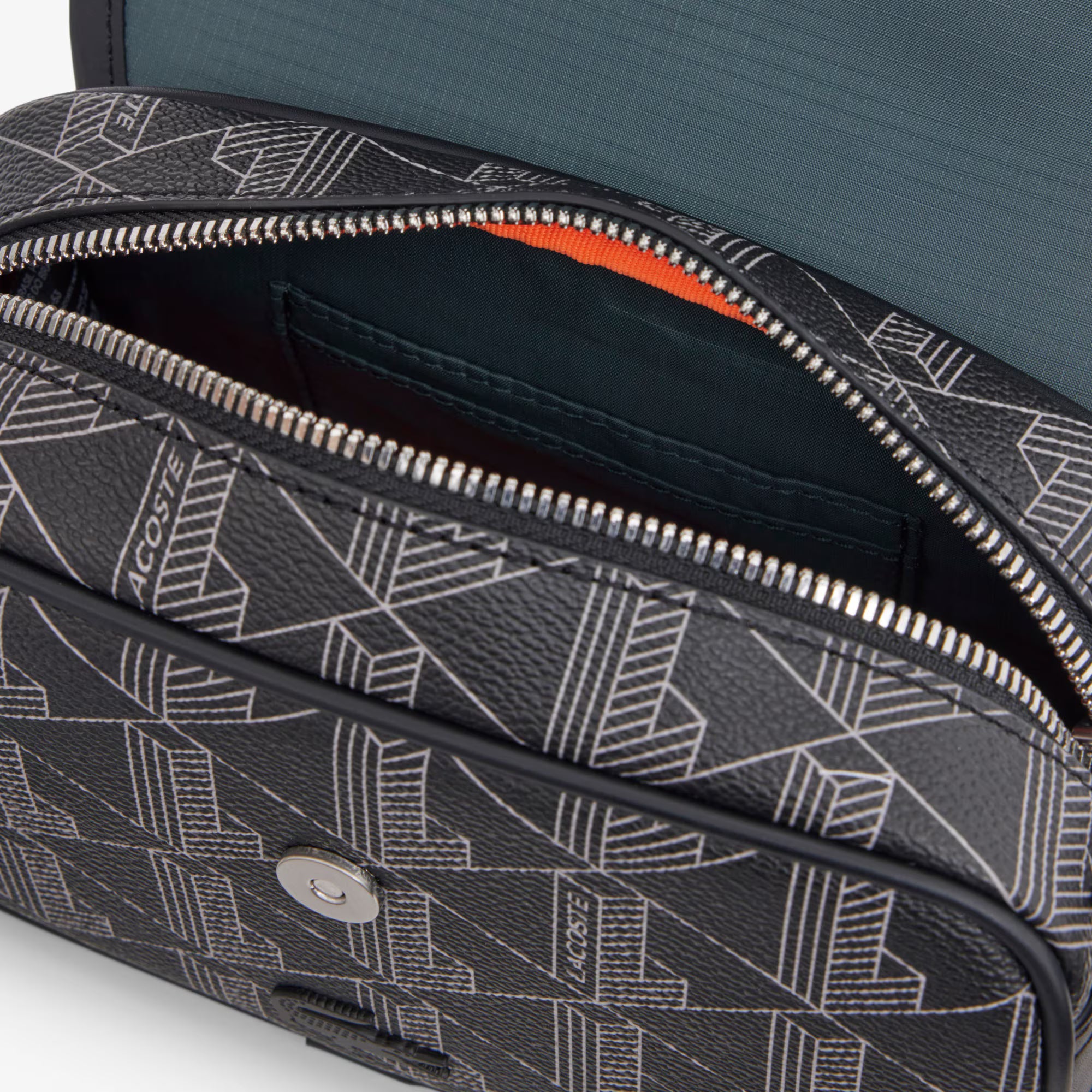 Mini Mala Lacoste Messenger The Blend Preta Lacoste 