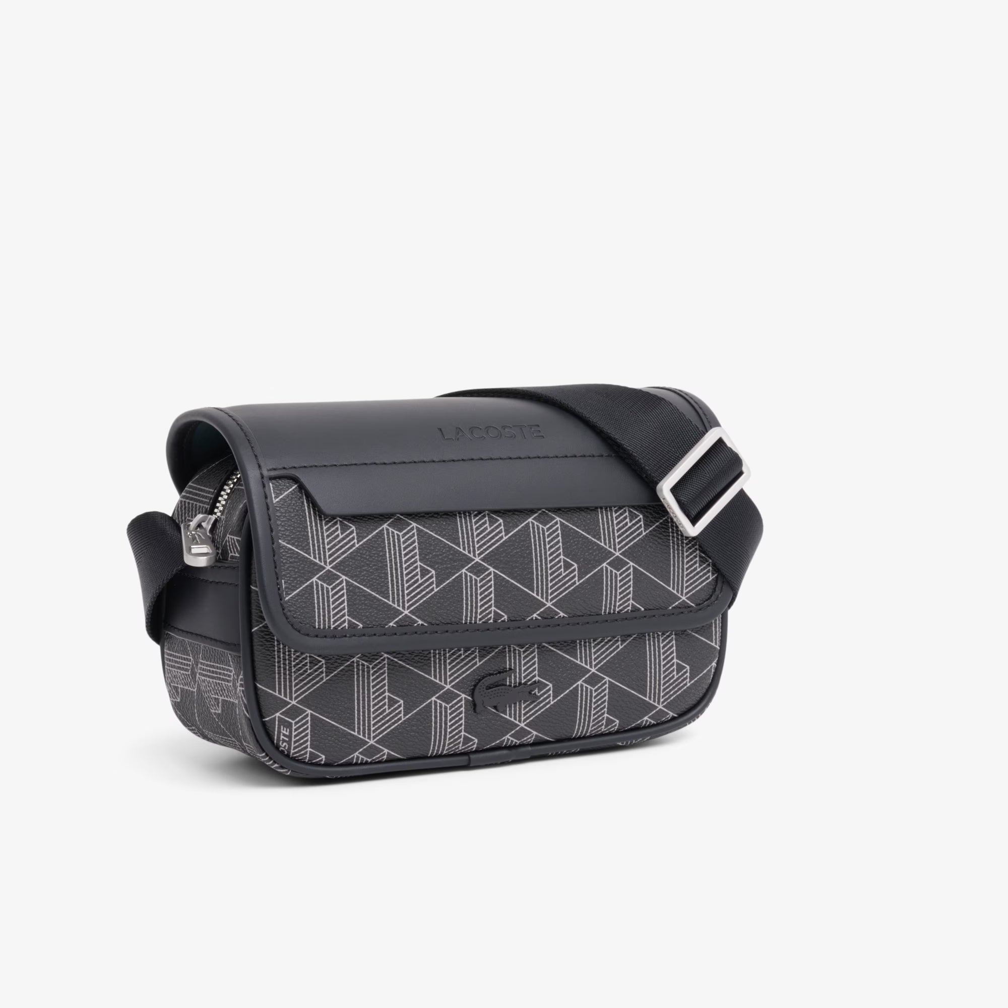 Mini Mala Lacoste Messenger The Blend Preta Lacoste 