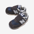 New Balance 574 Hook & Loop Cinza/Marinho New Balance 