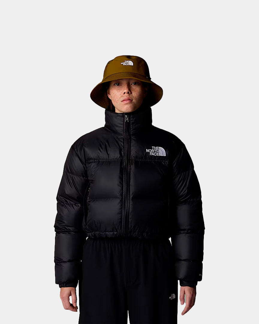 The North Face Blusão Nuptse Short Preto  NF0A5GGEGOG