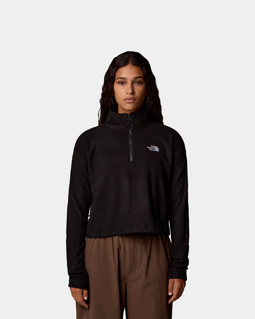 The North Face Crop Fecho W Glacier Preta NF0A855N4H0