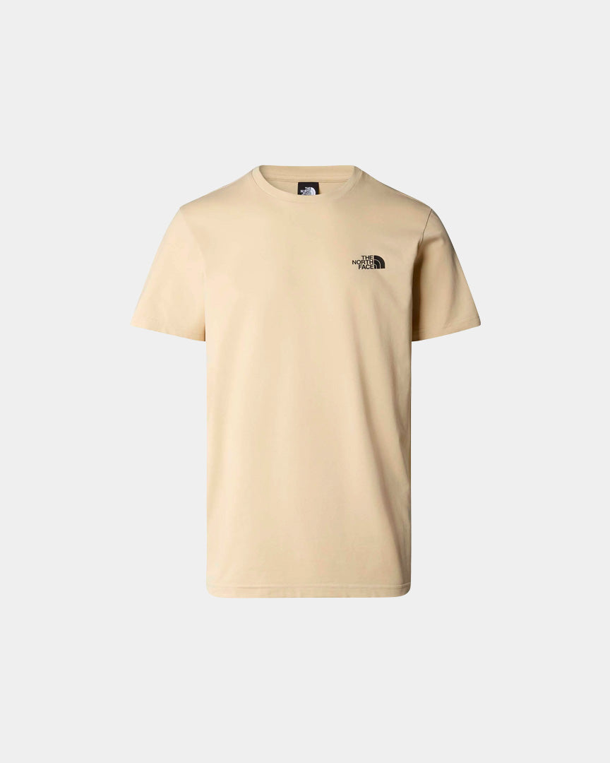 The North Face Simple Dome T-shirt Bege NF0A87NG3X4