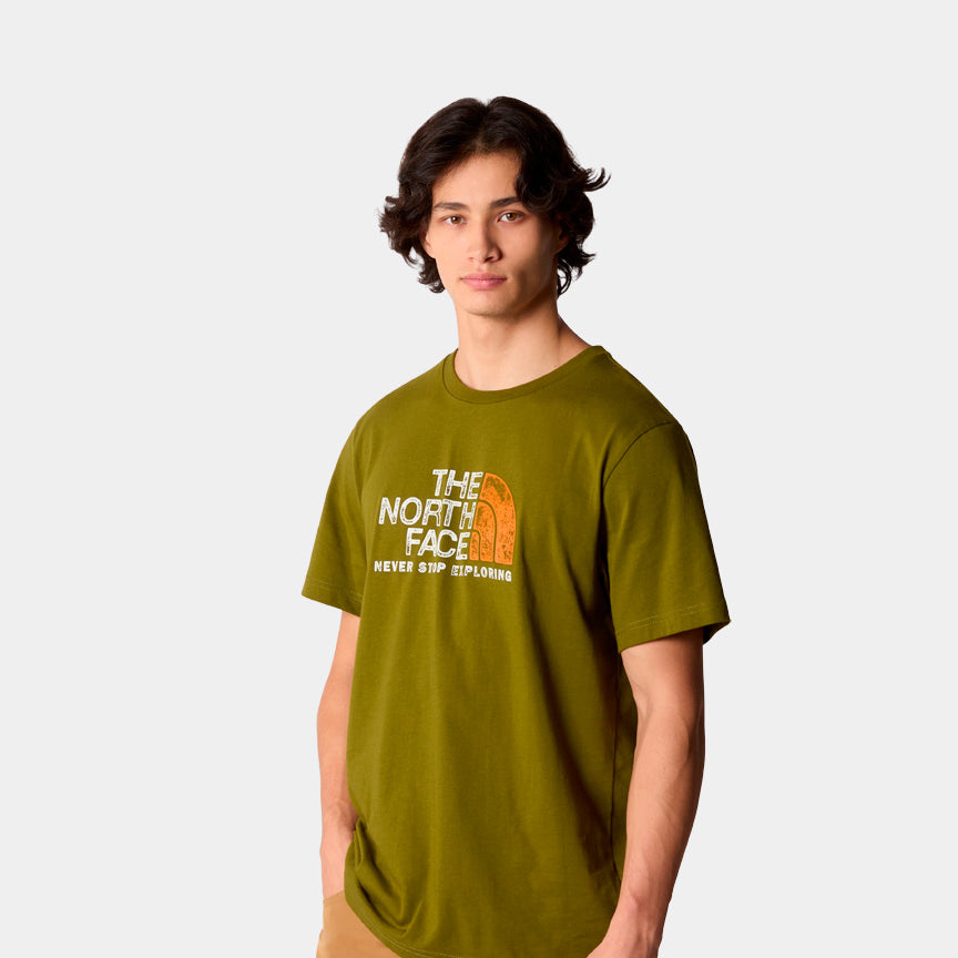 The North Face T-shirt Rust 2 Verde NF0A87NWPIB1L