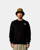 The North Face Camisola Rag Box Crew Preta NF0A89FAJK3