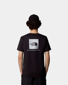 The North Face T-Shirt Refletora NSE Box Preto/Prateado NF0A8C4VU1H