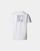 The North Face T-Shirt Refletora NSE Box Branco/Prateado NF0A8C4VU2H