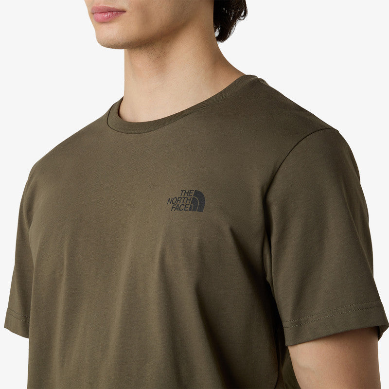 The North Face T-shirt Box Nse Verde The North Face 