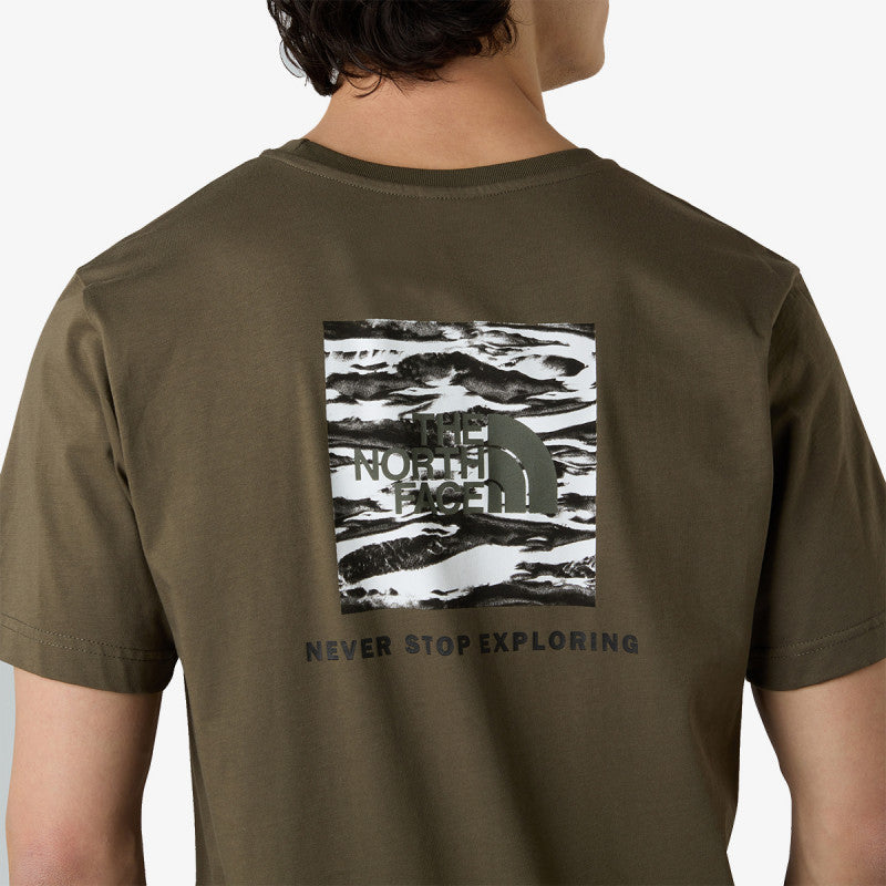 The North Face T-shirt Box Nse Verde The North Face 