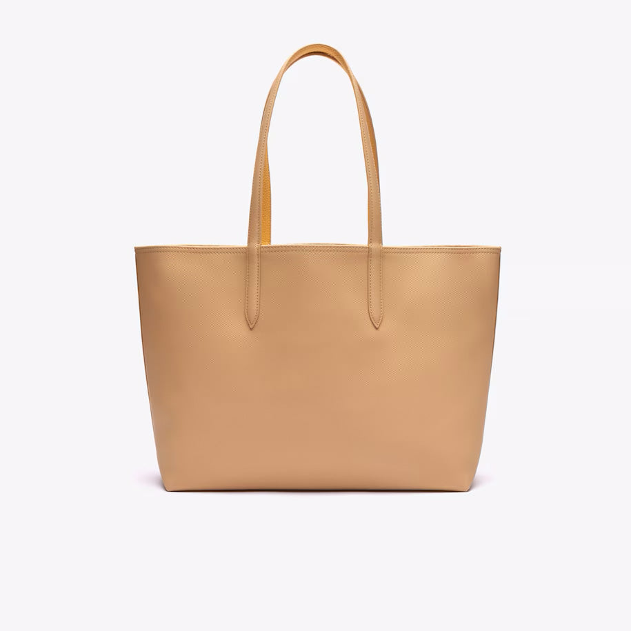 Lacoste Mala Quadrada Anna Reversível Camel Lacoste 